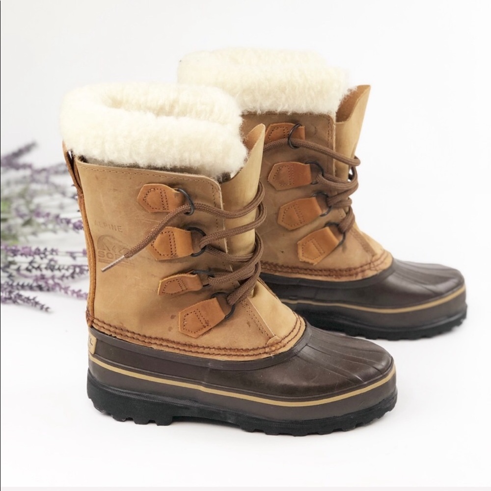 🍃Sorel Alpine Faux Fur Lined Boots